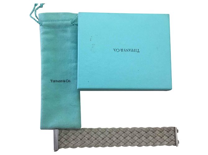 Pulsera Tiffany & Co Somerset de plata Gris