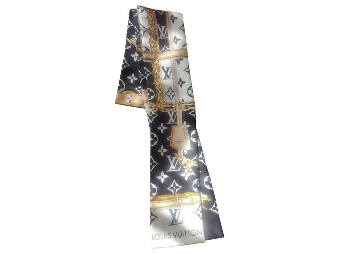 Louis Vuitton Silk Monogram Confidential Bandeau with Box