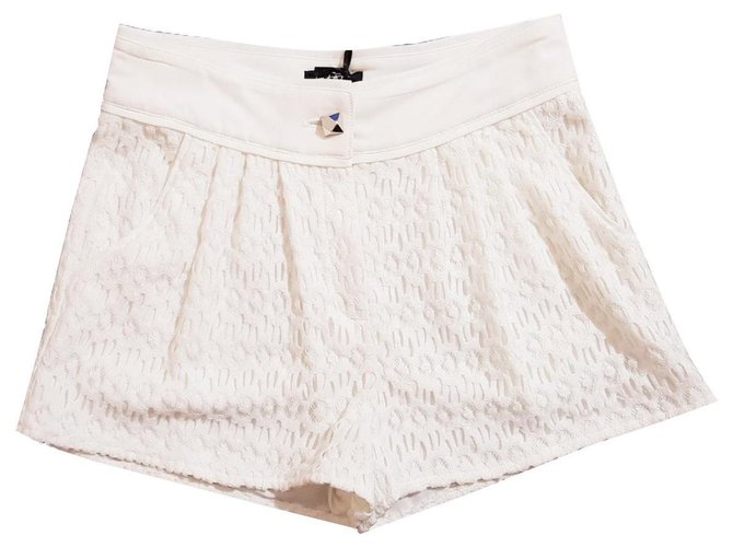 Byblos Shorts White Cotton Polyamide  ref.132471