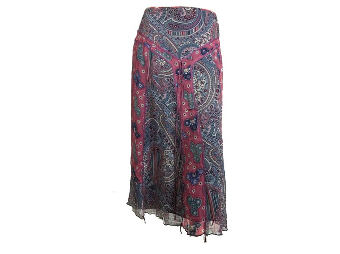 floral maxi skirt 80