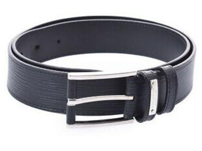 Louis Vuitton Sainture Legend Belt Black Leather  ref.132584