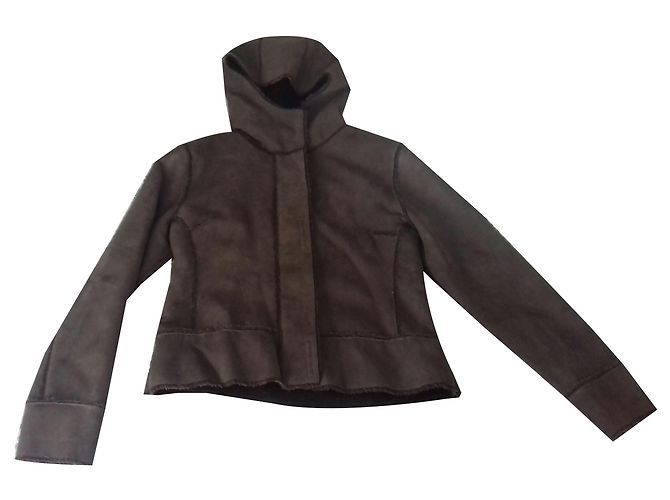 Autre Marque Cappotto / Cache Cache Jacket Marrone scuro 