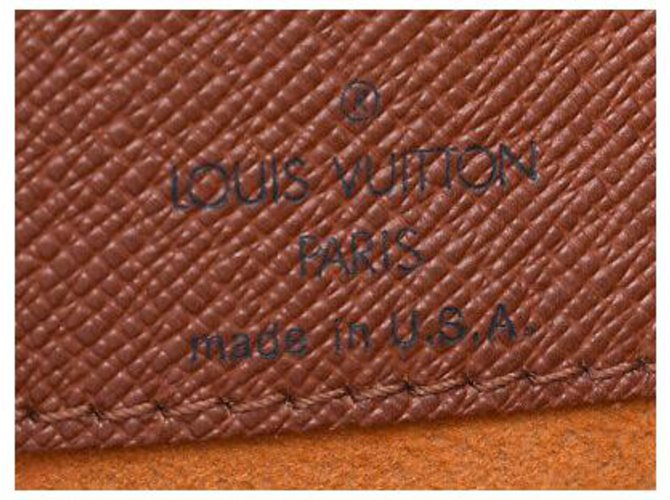 Louis Vuitton Musette Tango Brown Cloth  ref.132651