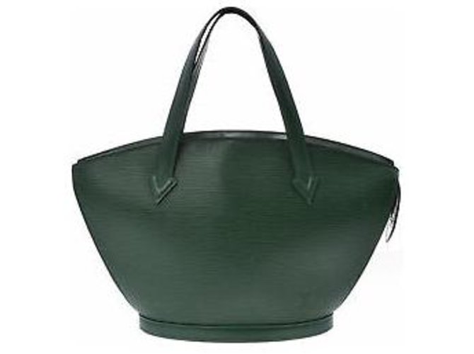Louis Vuitton Saint Jacques Green Leather  ref.132678