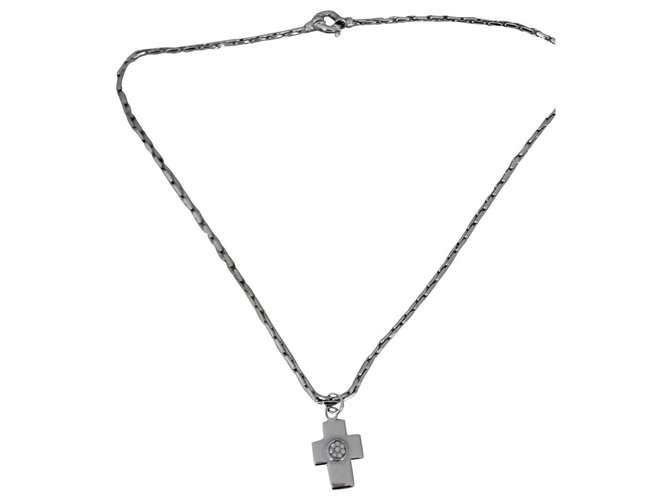 Dinh Van Chain and Cross Set White gold  ref.132713