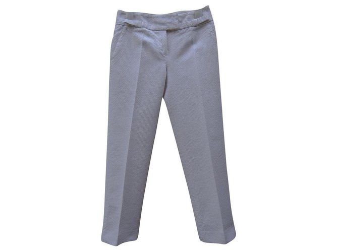 Dior Pants, leggings White Cotton  ref.132748