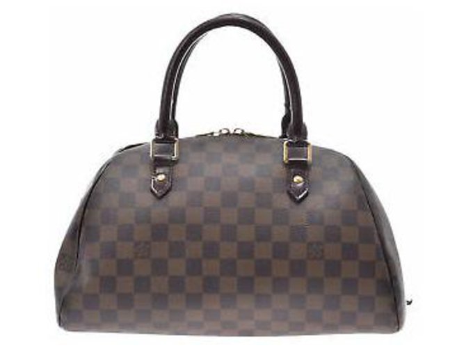 Louis Vuitton Riviera Brown Cloth  ref.132859