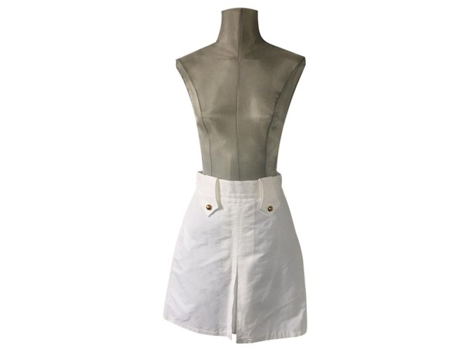 Gucci cotton skirt White  ref.132866