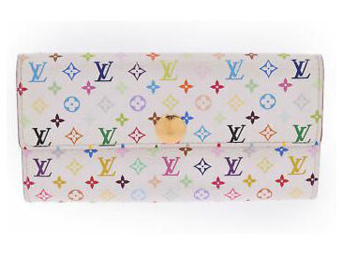 Louis Vuitton Multicolor Wallet White  ref.132918