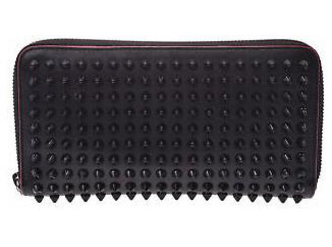 Christian Louboutin Wallet Black Leather  ref.132979