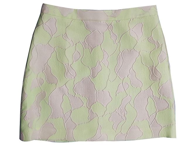 3.1 Phillip Lim Abstrakter Minirock Mehrfarben