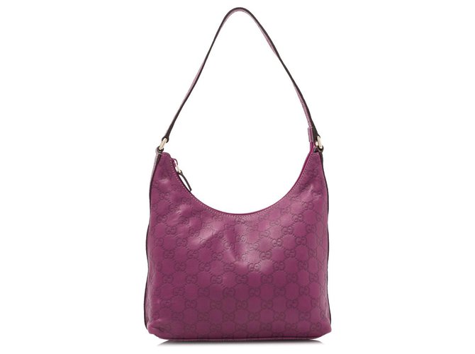 Gucci Purple Guccissima Leather Hobo Bag  ref.133039