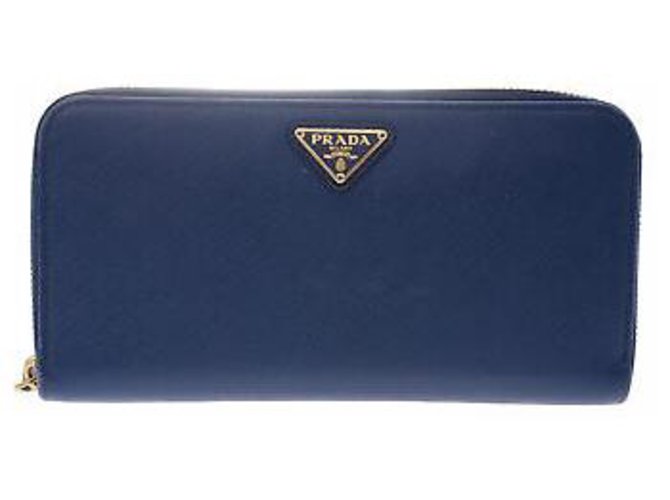 Prada Blue Wallets for Women