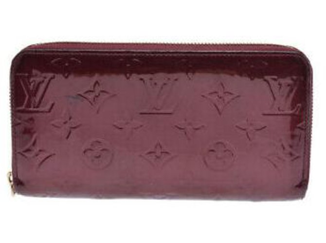 Louis Vuitton wallet Red Patent leather  ref.133127