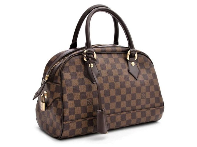 Louis Vuitton damier ebene Marrone  ref.133179