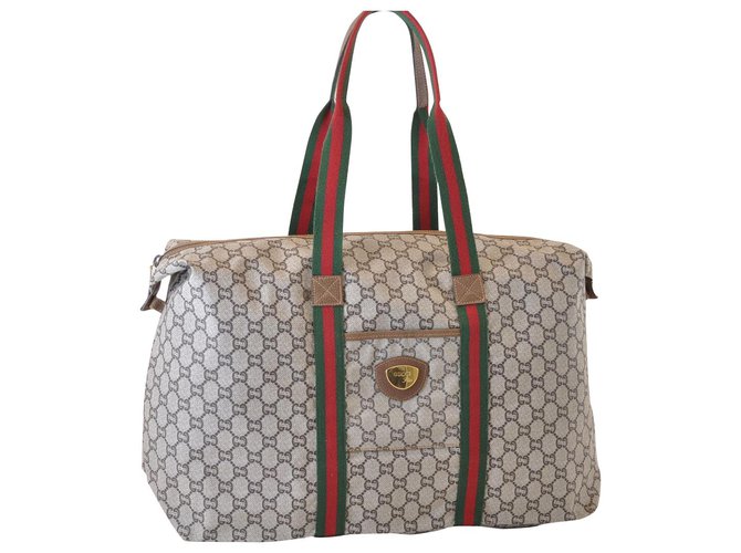 Gucci Sherry Line Boston Bag Lienzo  ref.133315