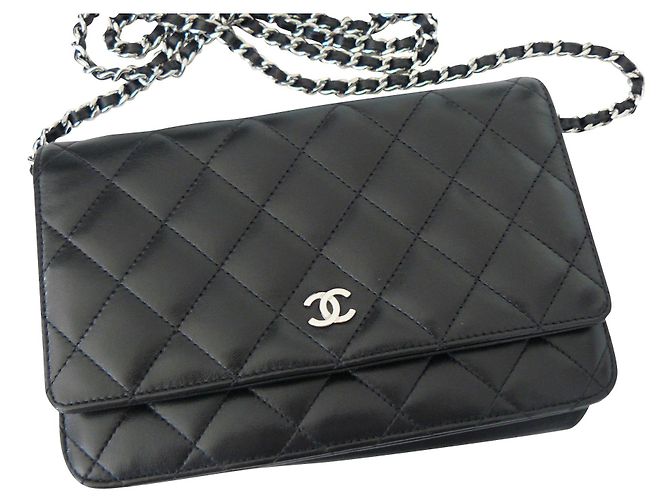 Chanel WOC Wallet on Chain Noir