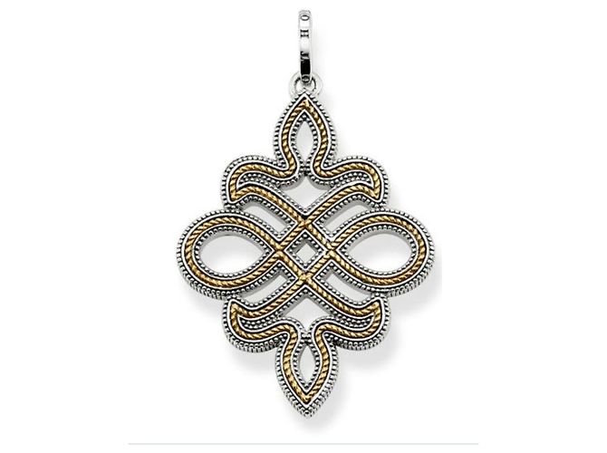 Thomas Sabo Love knot Silvery Golden