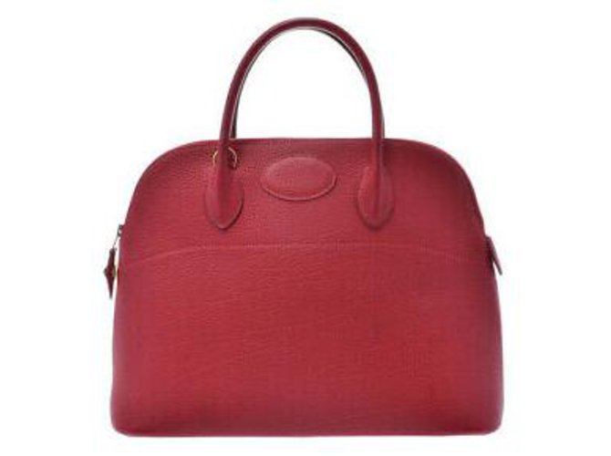 Hermès Hermes Bolide Rosso Pelle  ref.133349