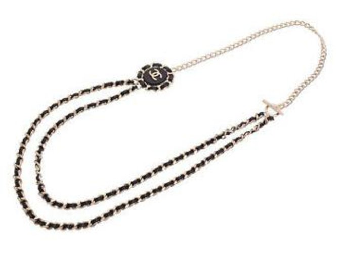 Chanel Chain belt Black  ref.133372
