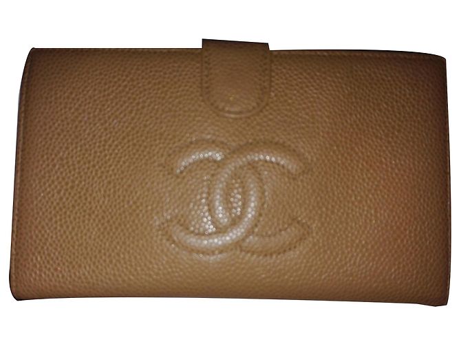 Chanel Wallets Beige