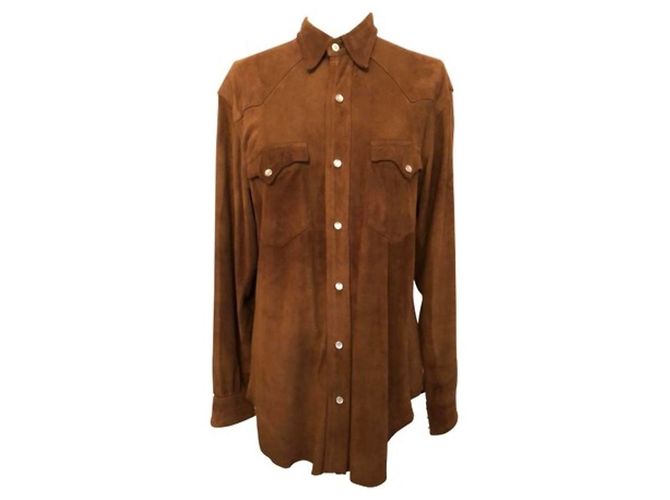 Ralph Lauren suede overshirt