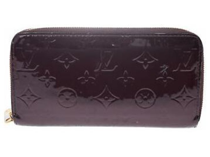 Louis Vuitton wallet Purple Patent leather  ref.133474