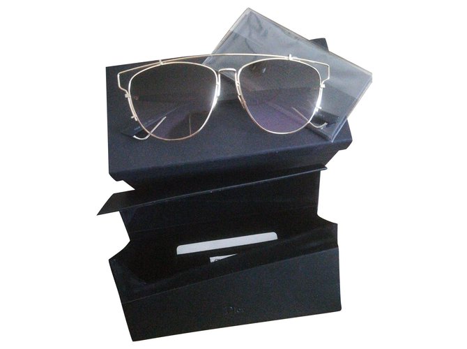 Dior Sunglasses Brown Golden  ref.133510