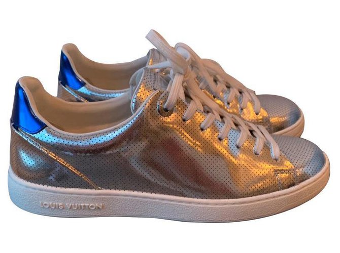 Louis Vuitton Sneakers Golden Leather  ref.133538