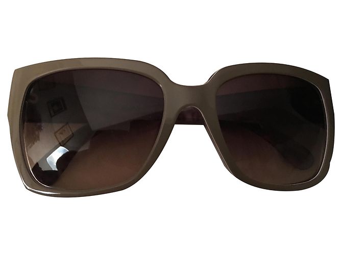 Occhiali da sole Chanel Beige Acetato