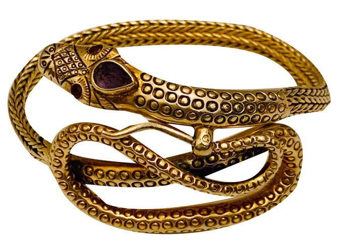 Hod Serpente Dourado Banhado a ouro  ref.133592