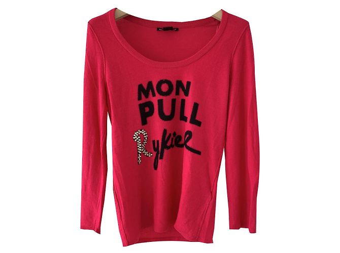 Sonia Rykiel pour H&M Suéter preto e fúcsia Sonia rykiel x Hm Rosa