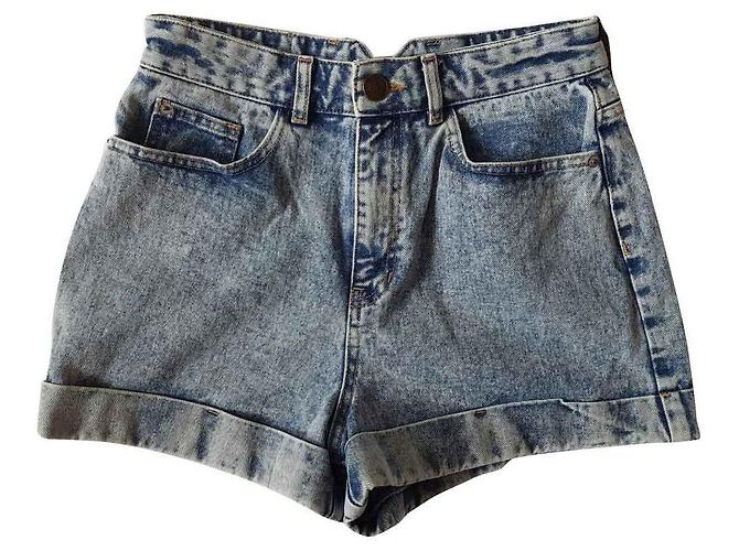 Autre Marque Mini shorts in denim blu River Island