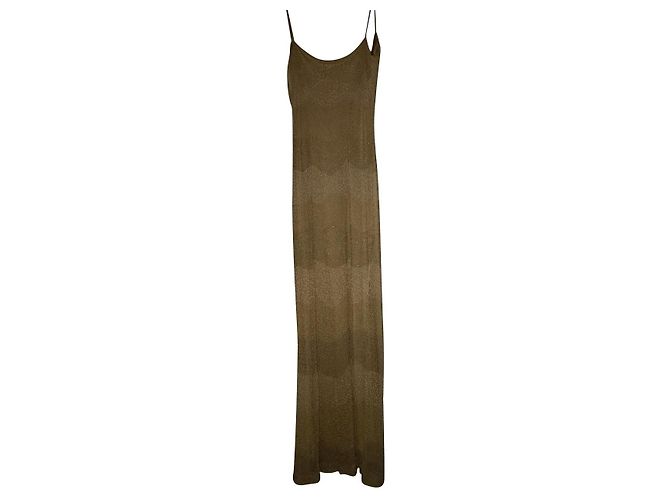 Vestido La Perla Ritmo Creme Acrílico Cru