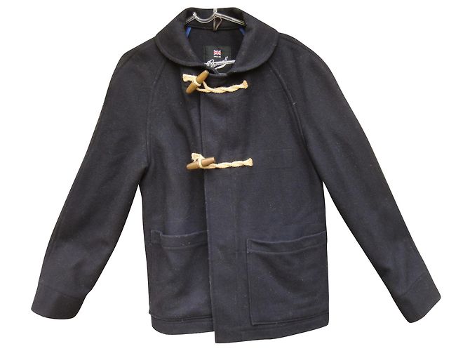 Gloverall Dufflecoat Größe M Marineblau
