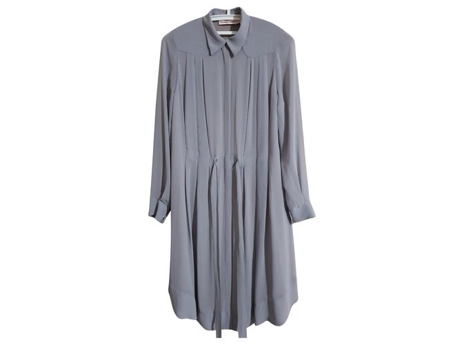 See by Chloé Dresses Grey Polyester  ref.134076