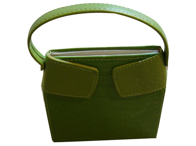 Autre Marque Clutch bags Light green  ref.134161