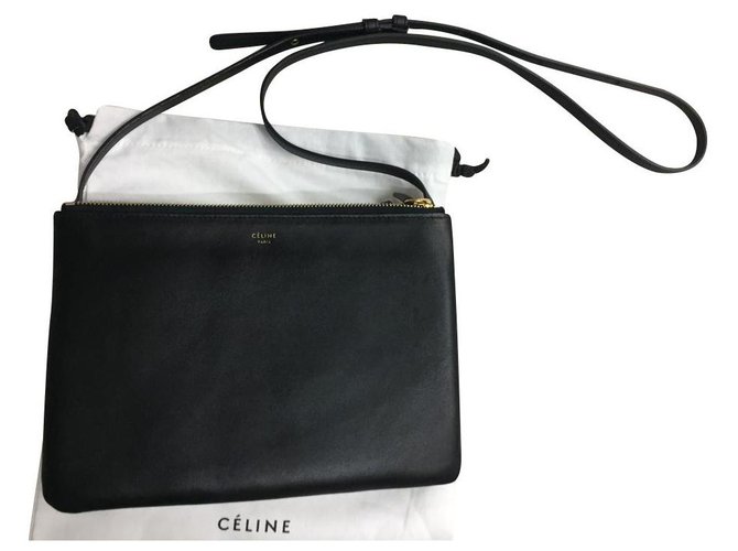 Celine Celine, trio bag in black
