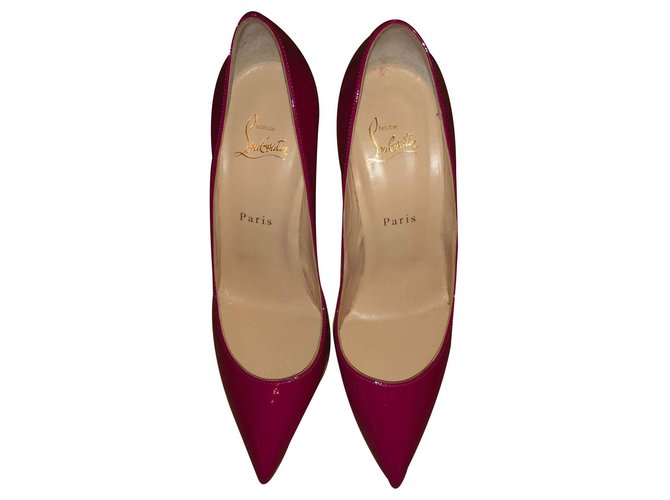 Christian Louboutin Pigalle-Tollwut Pink Lack  ref.134337