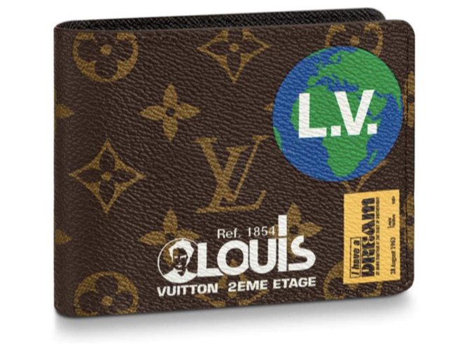 Louis Vuitton billetera hombre nuevo Cuero  ref.134420