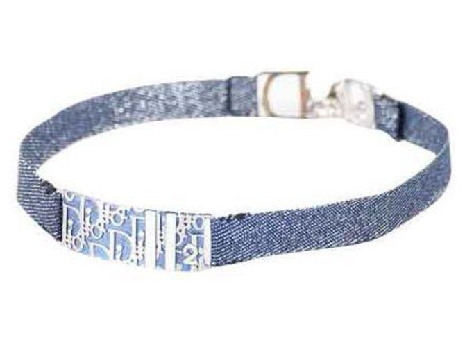 Christian Dior Bracelet femme Métal Bleu clair  ref.134469