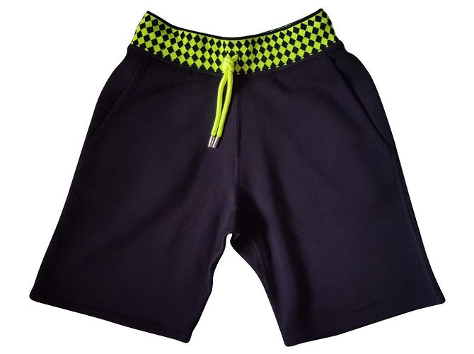 Christopher Kane Shorts Black Green