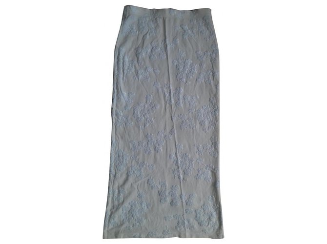 Autre Marque Skirts White Silk  ref.134601