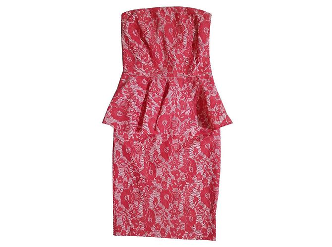 Pinko Spitzenkleid Rosa