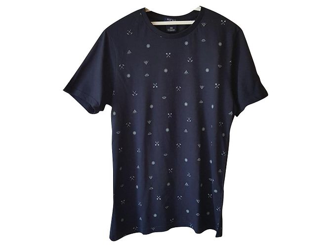 T-shirt Scotch and Soda blu cotone M