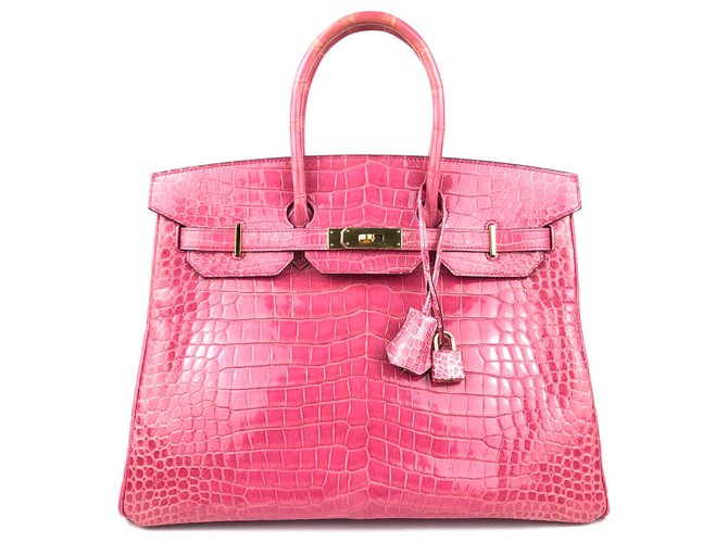 Hermès Birkin Pink Leather  ref.134832