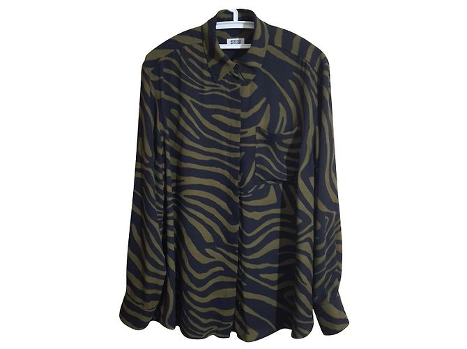 Autre Marque Camicia MTWTFSS Weekday a Manica Lunga M Multicolore
