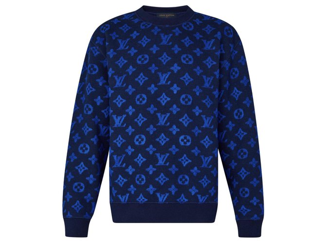 Louis Vuitton Jumper neu Blau  ref.134968