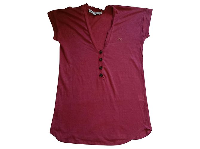 Autre Marque Top in lino rosa Bérangère Claire