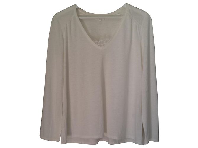 Pablo De Gerard Darel Luva longa tunisina camiseta Cru